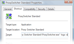 Modifying ProxySwitcher's shortcut